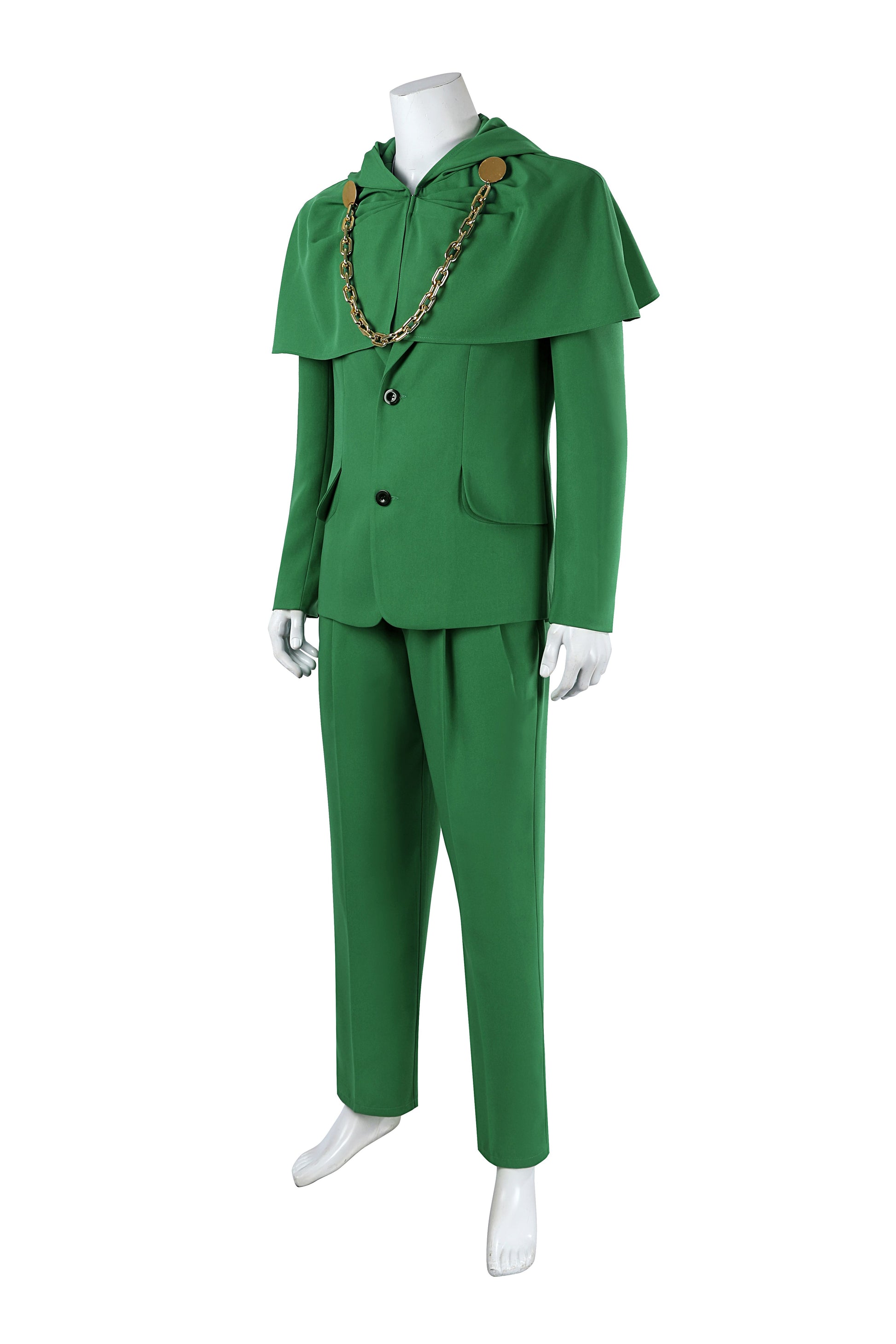 Victor von Doom Groen Outfit Cosplay Kostuum