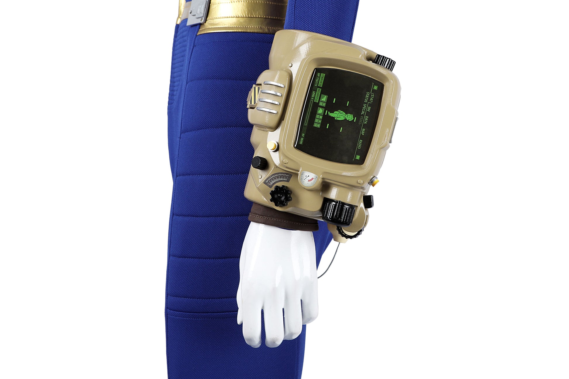 Fallout Nr. 75 Blauw Overall Cosplay Kostuum