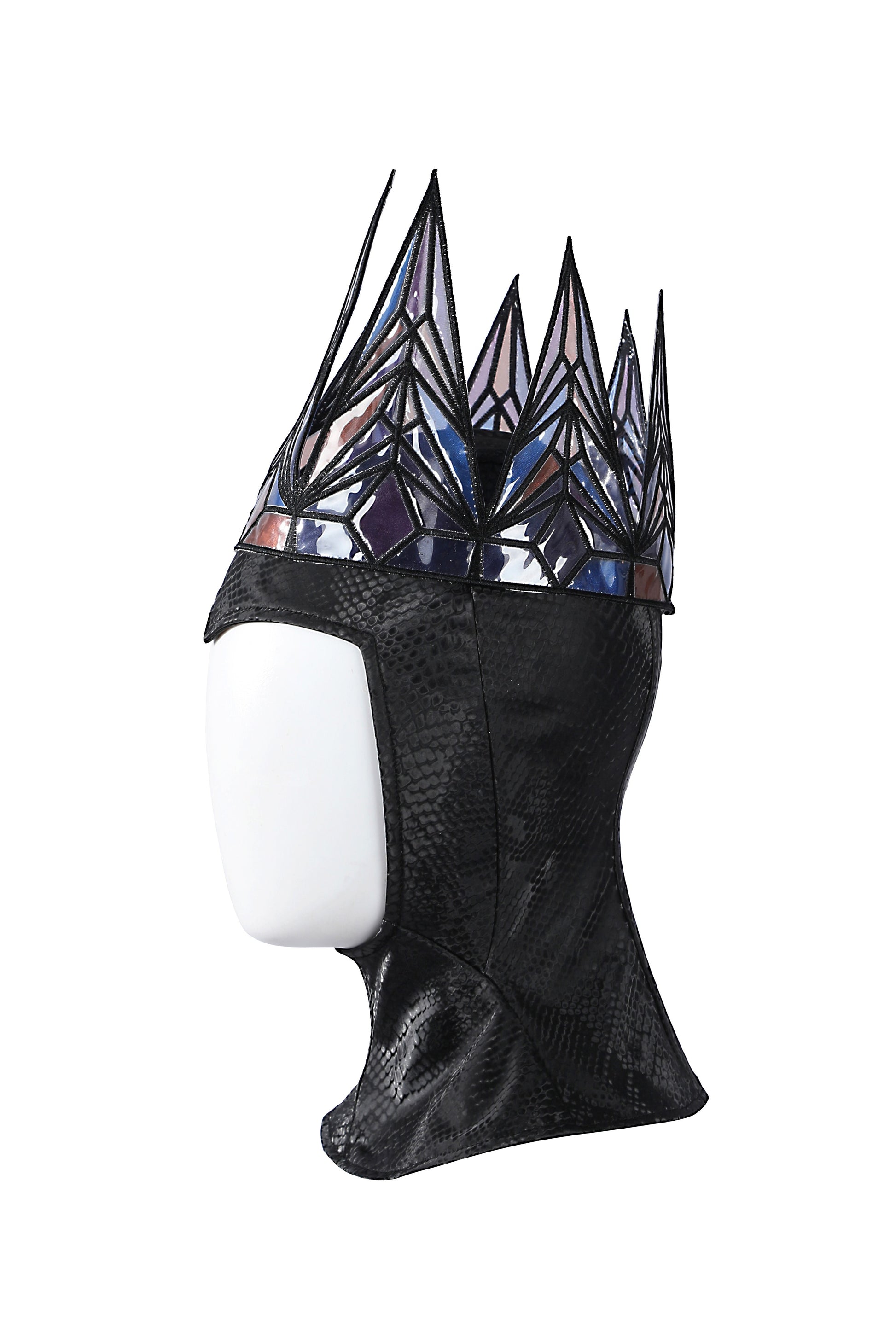 Queen Zwarte Jurk Cosplay Kostuum