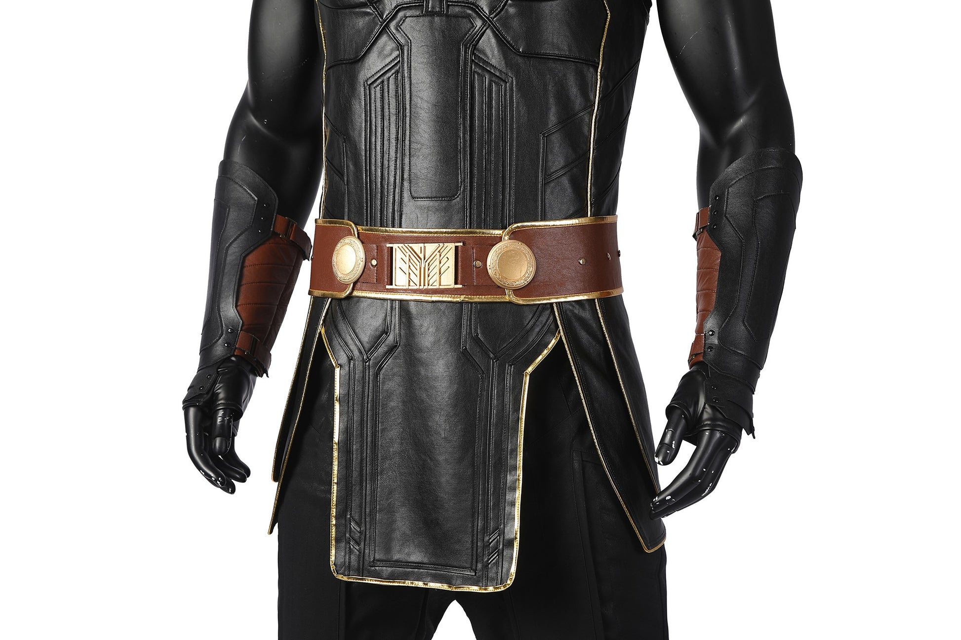 Thor Zwart Outfit Cosplay Kostuum