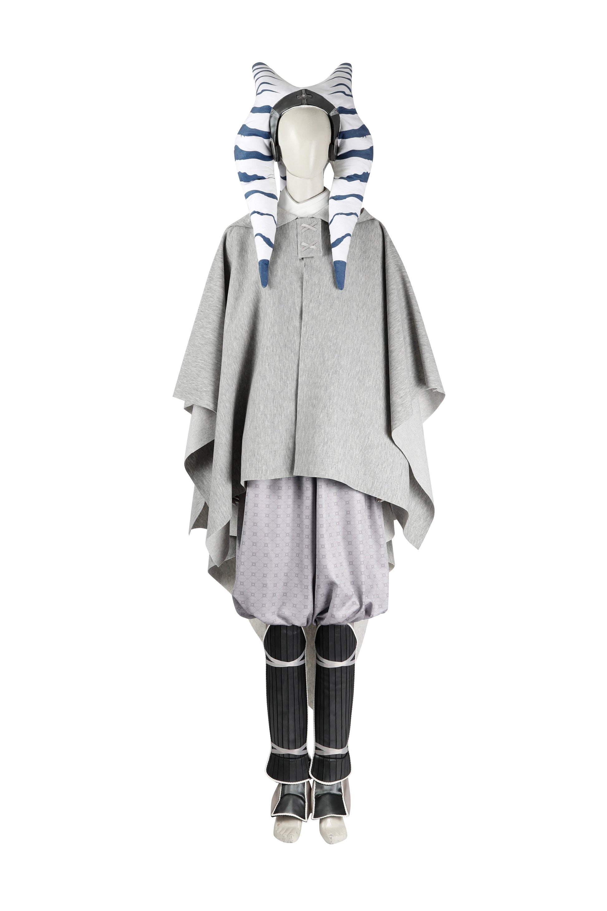 Ahsoka Tano cosplay kostuum Grijze outfit