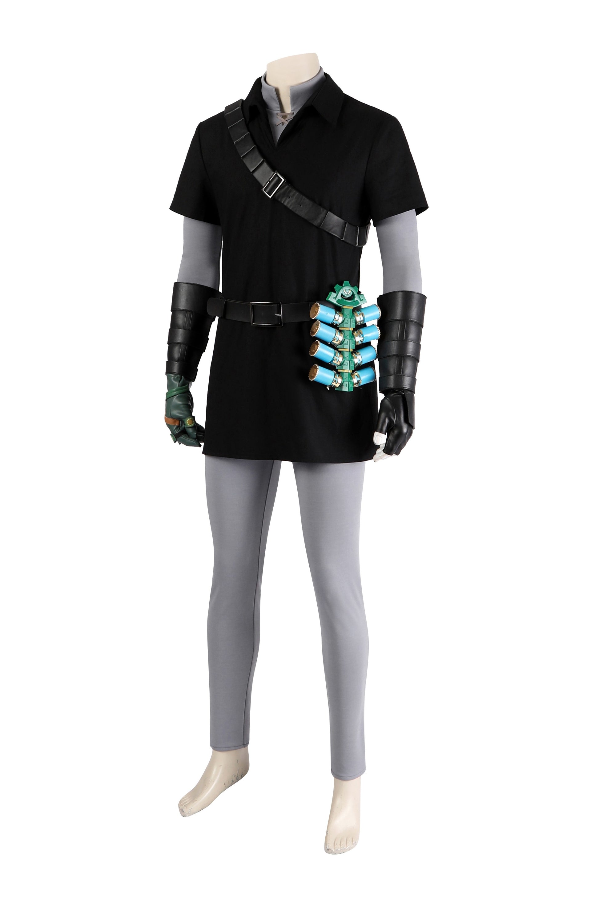 Link Cosplay Kostuum Donkere Tuniek