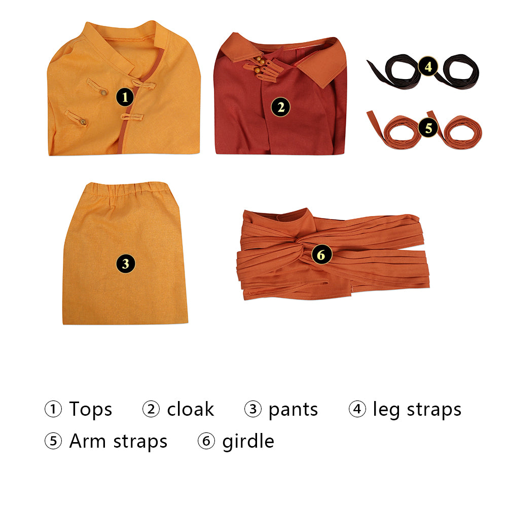 Aang Cosplay Kostuum