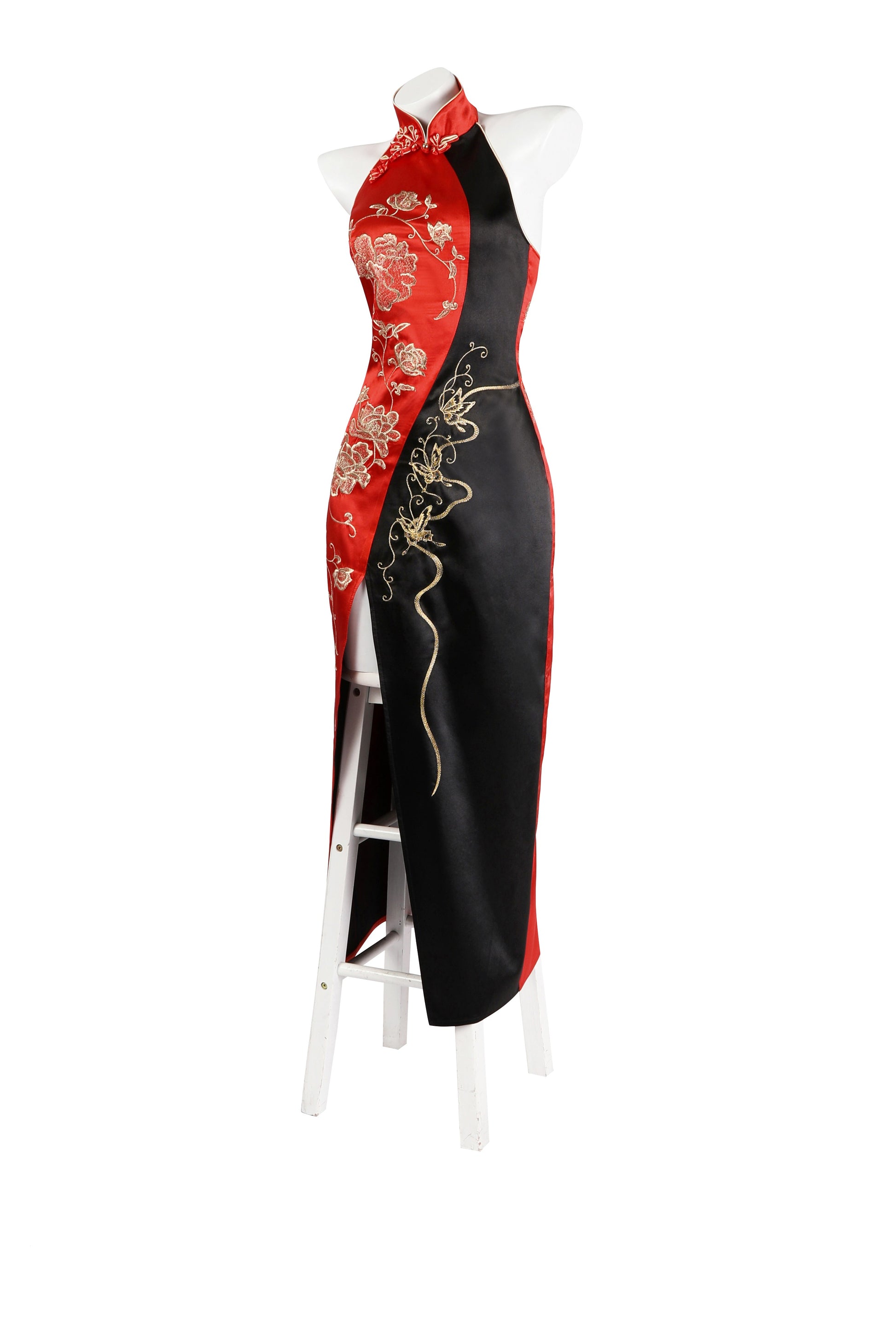 Ada Wong Cosplay Kostuum Qipao Jurk