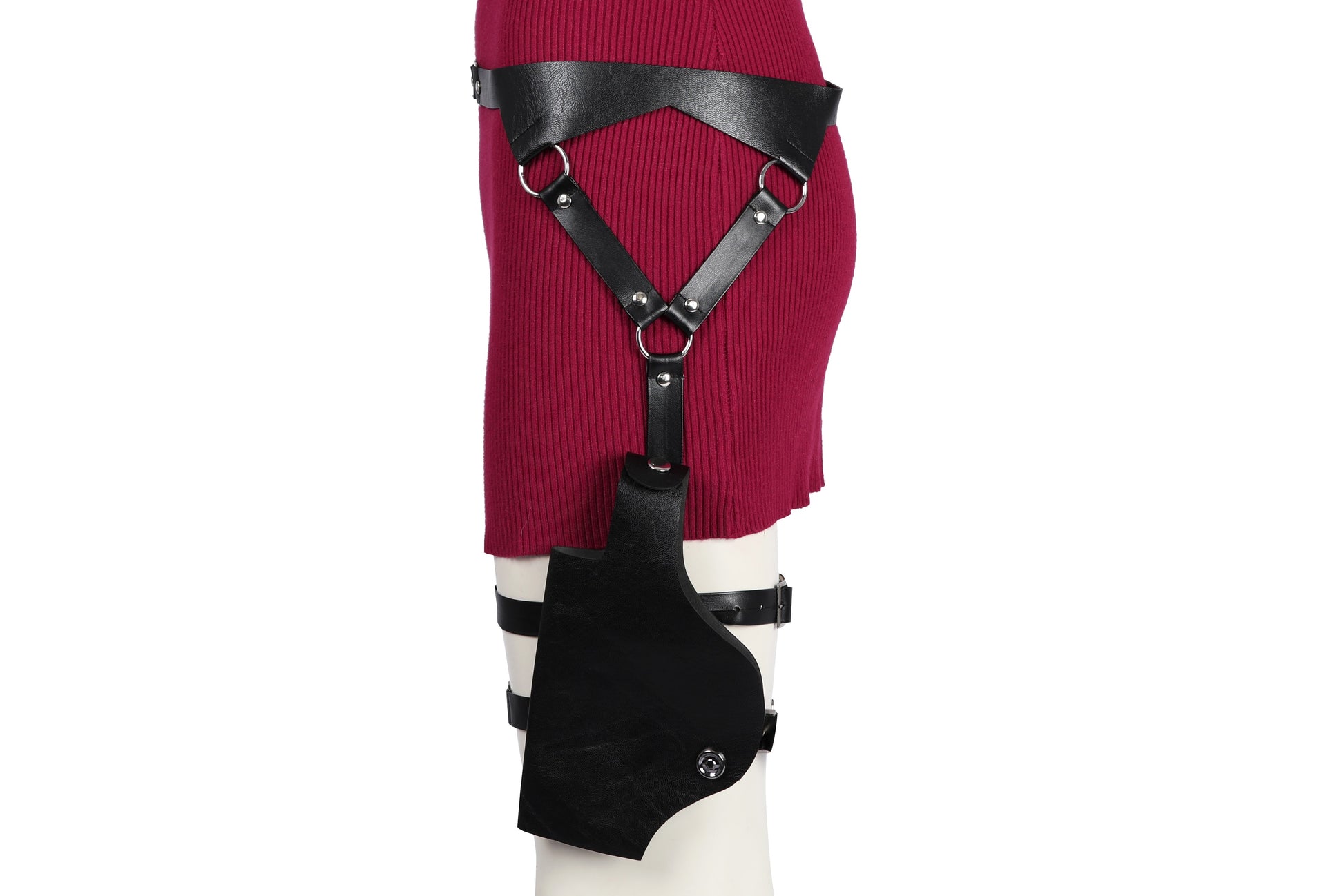 Ada Wong Cosplay Kostuum Lange Mouw Jumpsuit