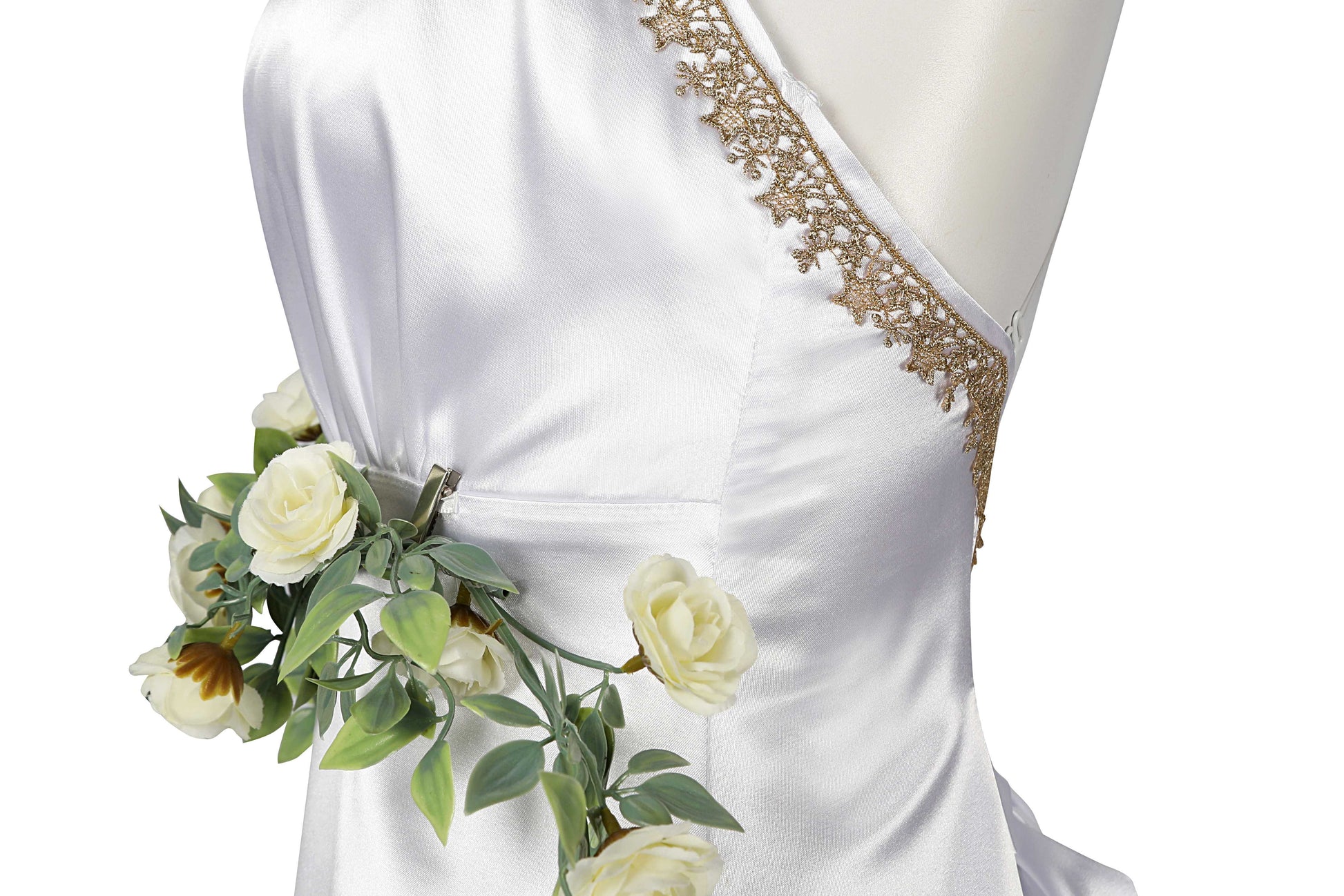 Aerith Gold Saucer Jurk Cosplay Kostuum