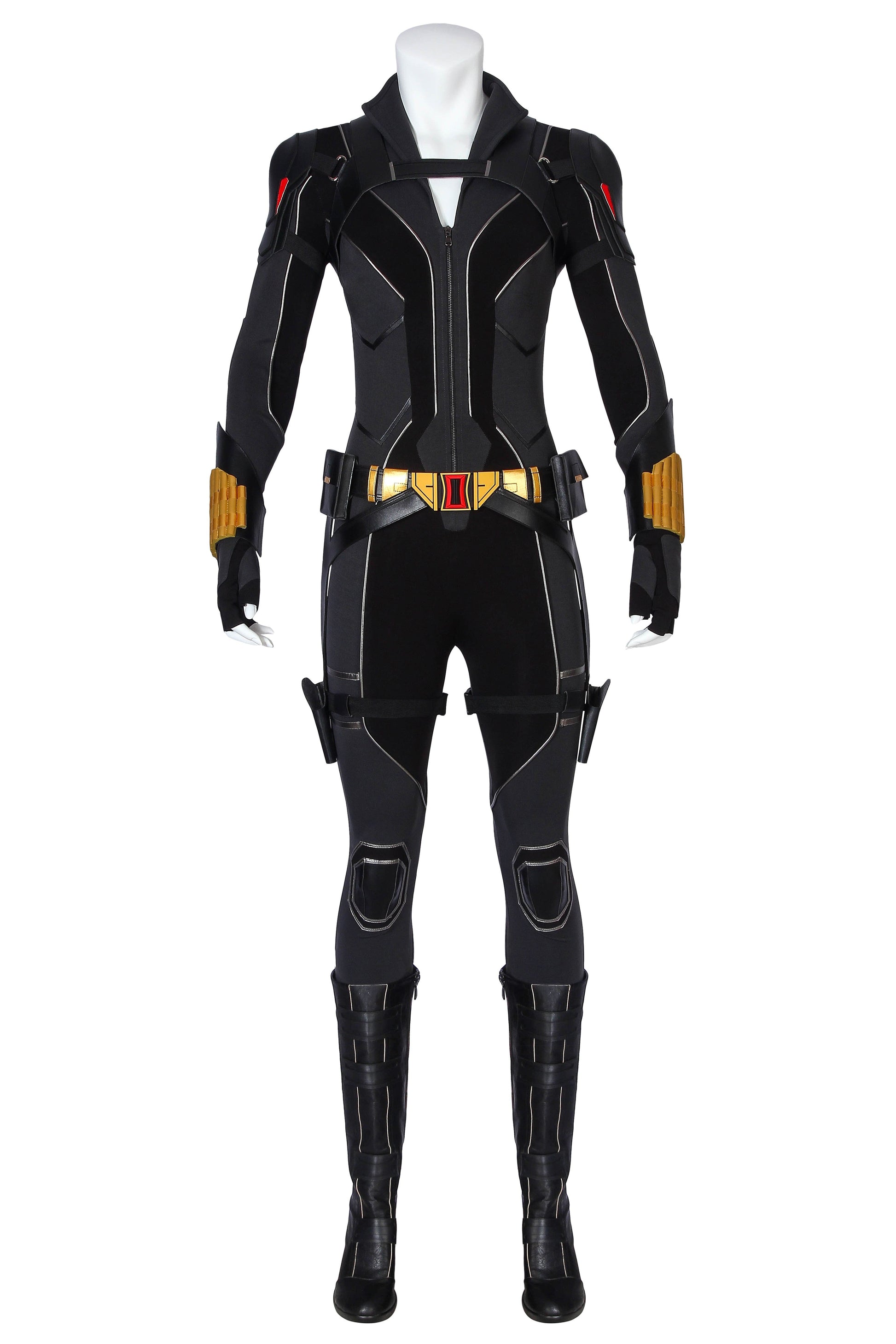 Natasha Romanoff Cosplay Kostuum Zwart pak