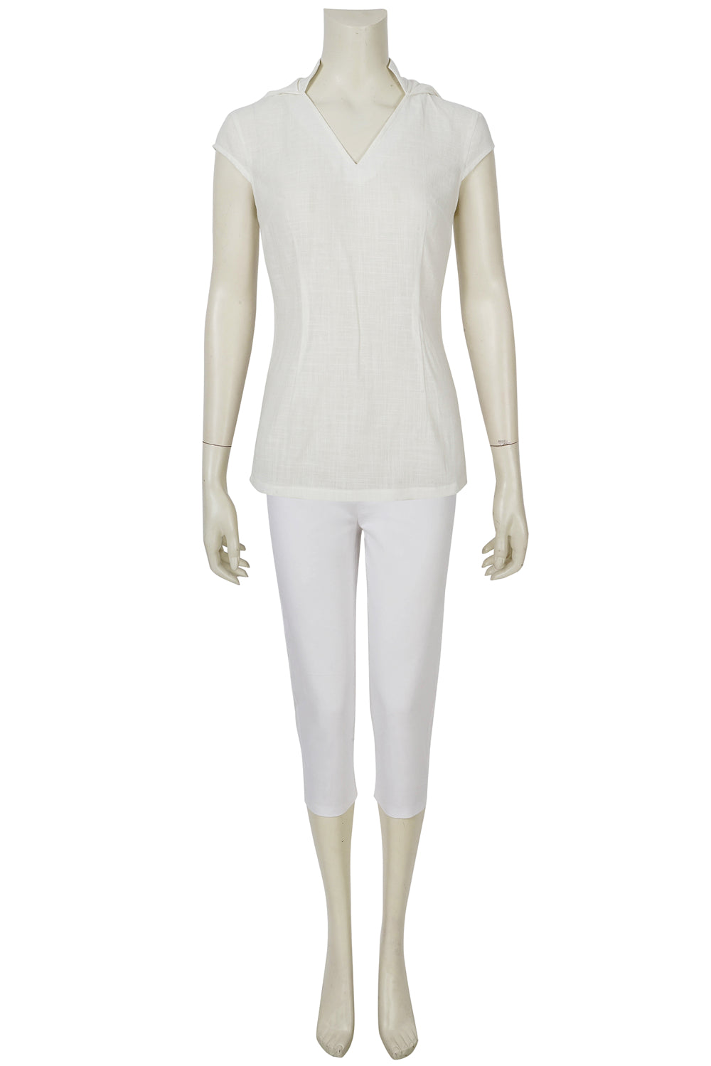 Rey Skywalker Cosplay Kostuum Witte Outfit