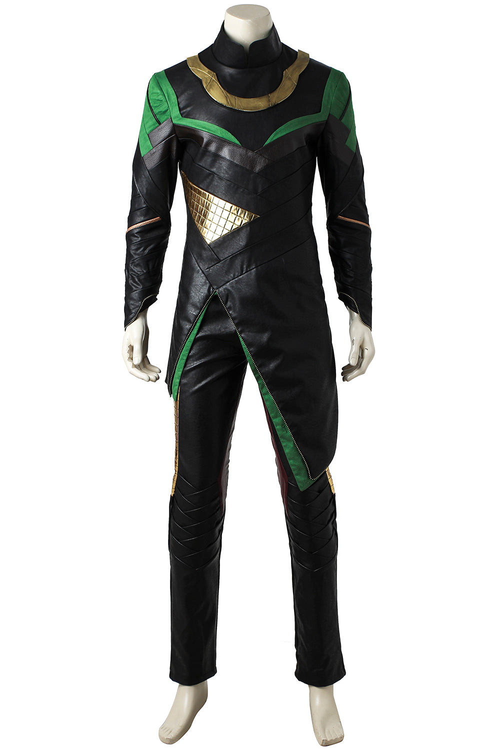 The Avengers Loki Outfit Cosplay Kostuum