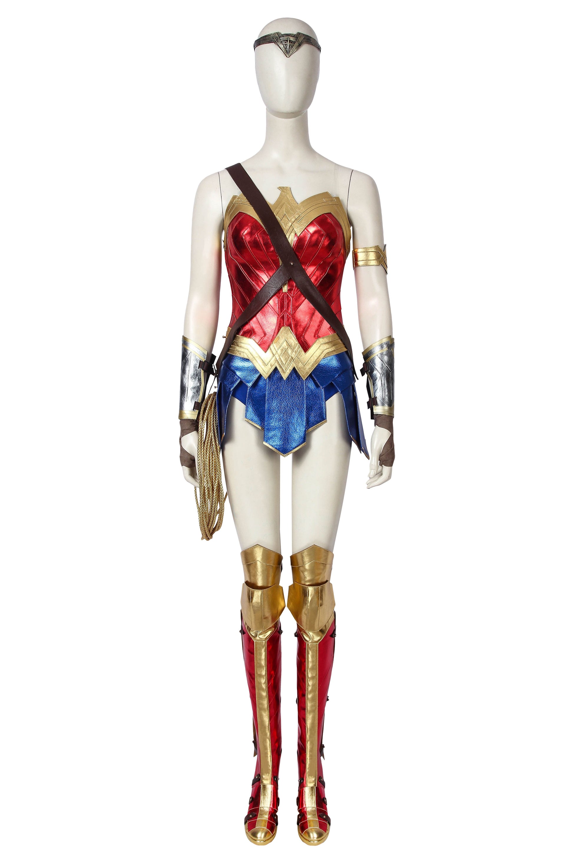 Wonder Woman Diana Prince Goud Era Cosplay Pak