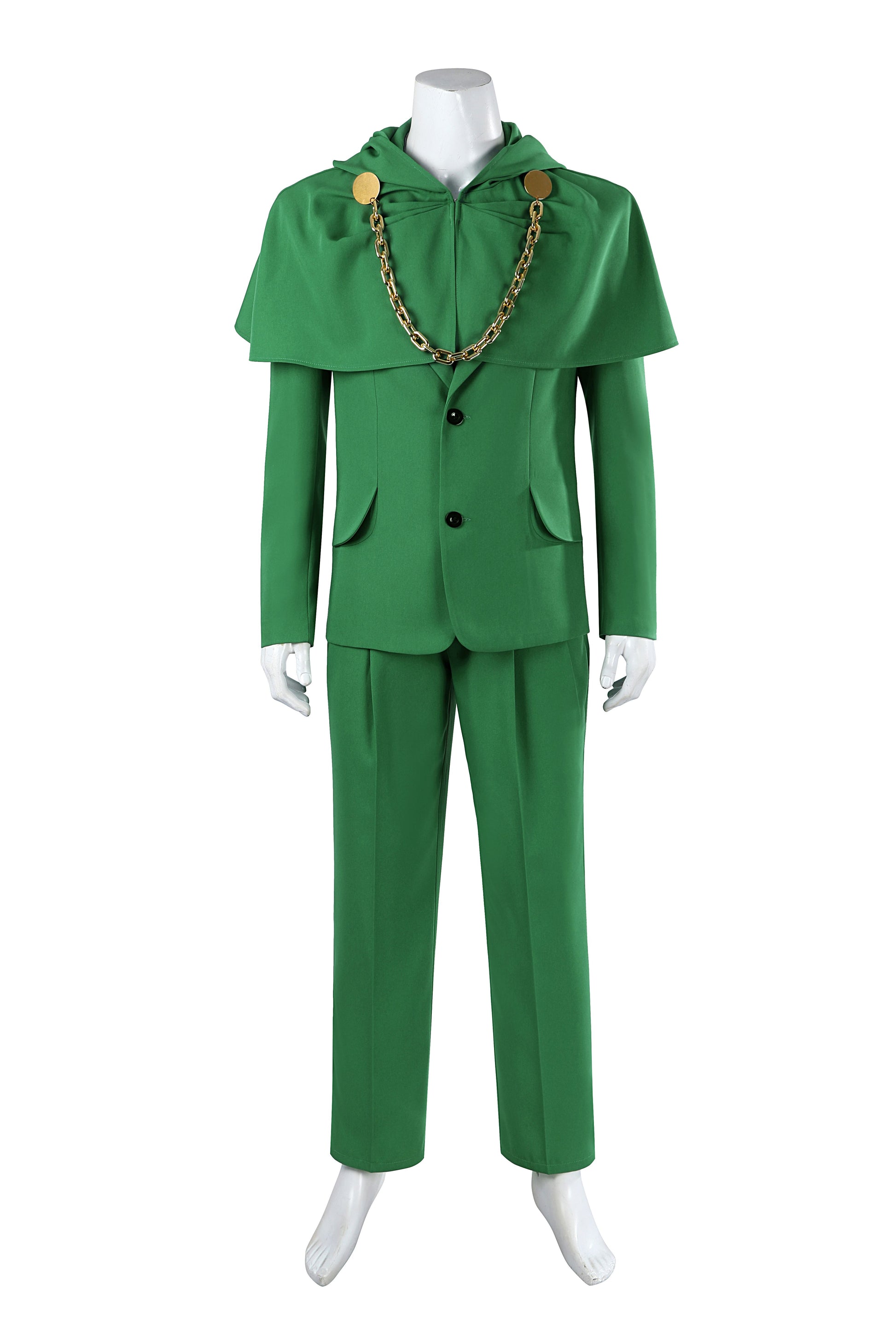 Victor von Doom Groen Outfit Cosplay Kostuum