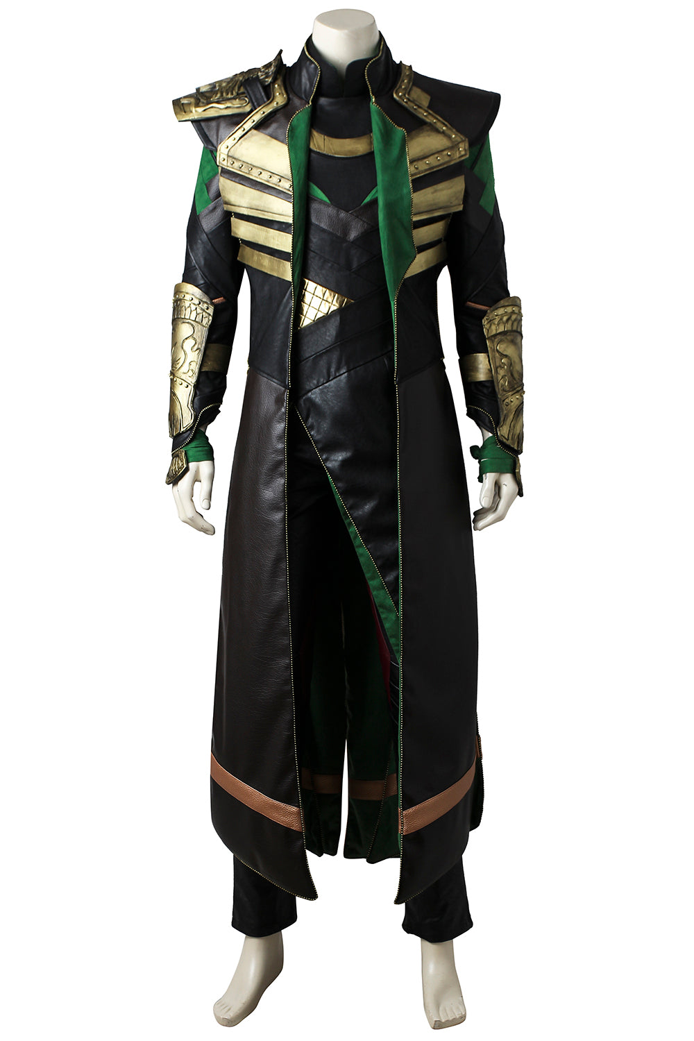 The Avengers Loki Outfit Cosplay Kostuum