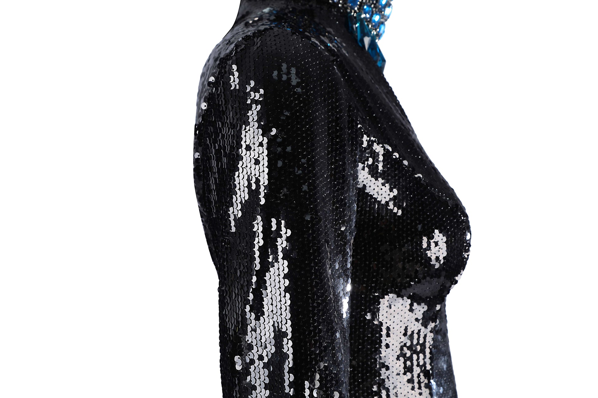 Queen Zwarte Jurk Cosplay Kostuum