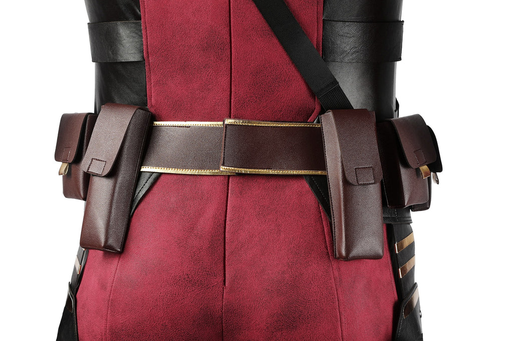 Wade Wilson Rood Outfit Cosplay Kostuum