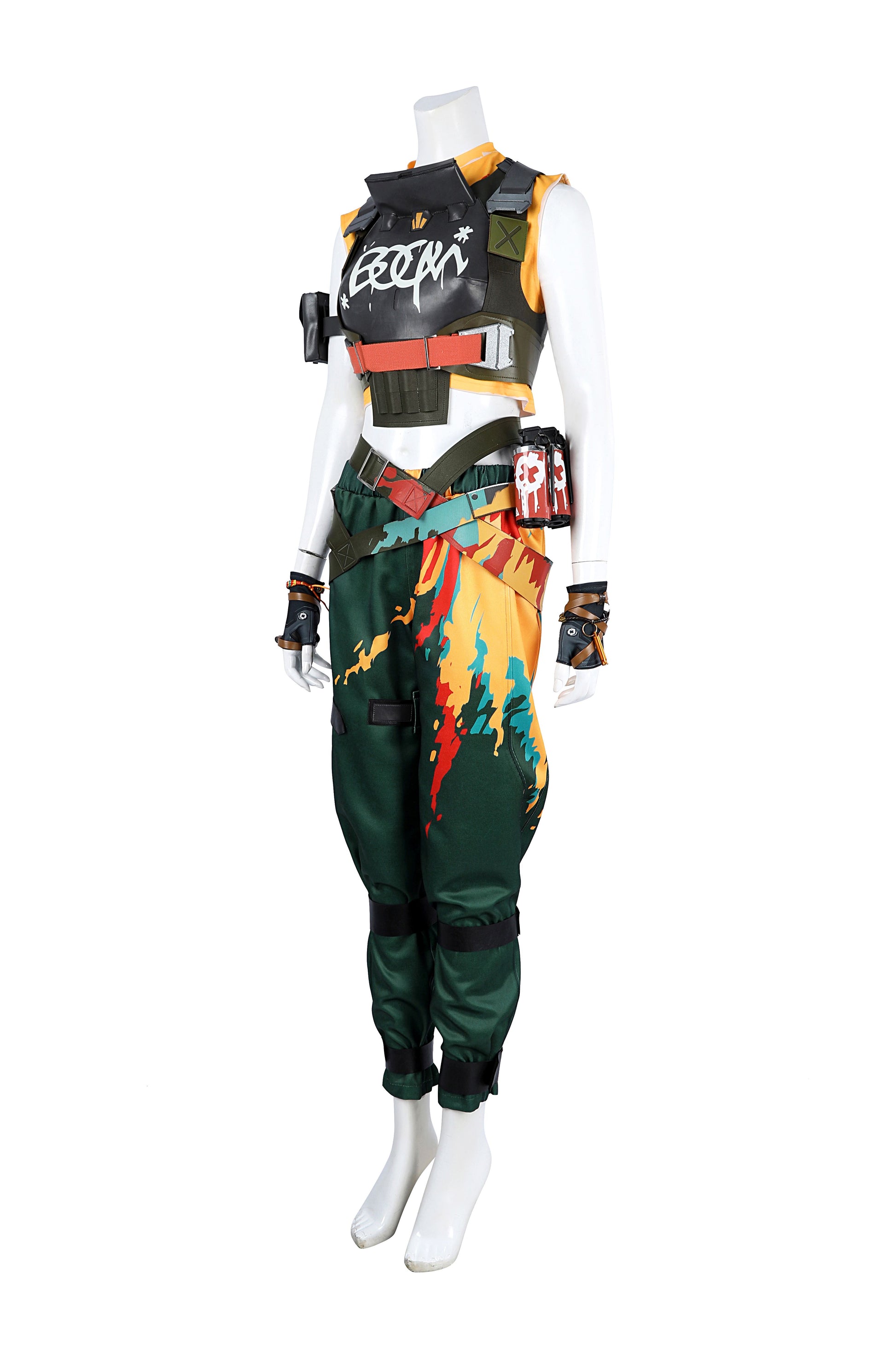 Raze Outfit Cosplay Kostuum