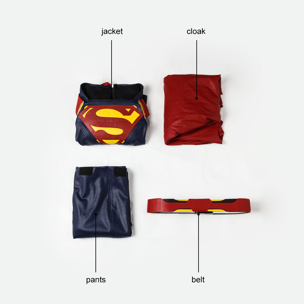 Clark Kent Dagelijks Outfit Cosplay Kostuum
