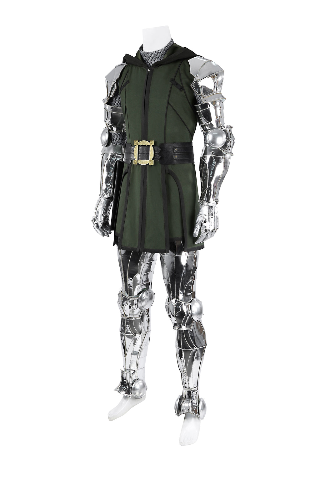 Victor Von Doom Zwart Outfit Cosplay Kostuum