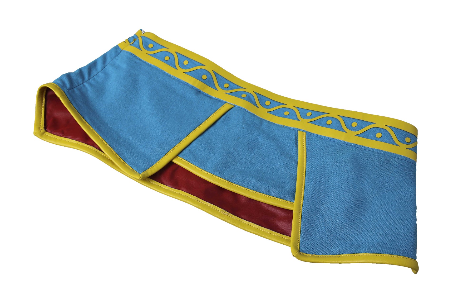 Prinses Zelda Blauw Outfit Cosplay Kostuum