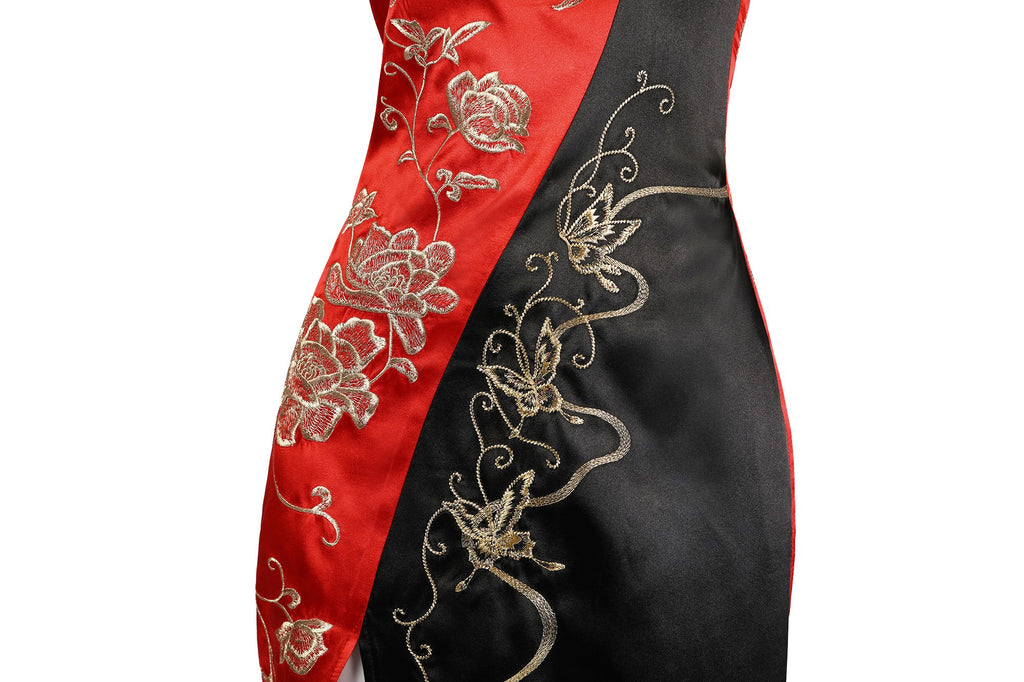 Ada Wong Cosplay Kostuum Qipao Jurk