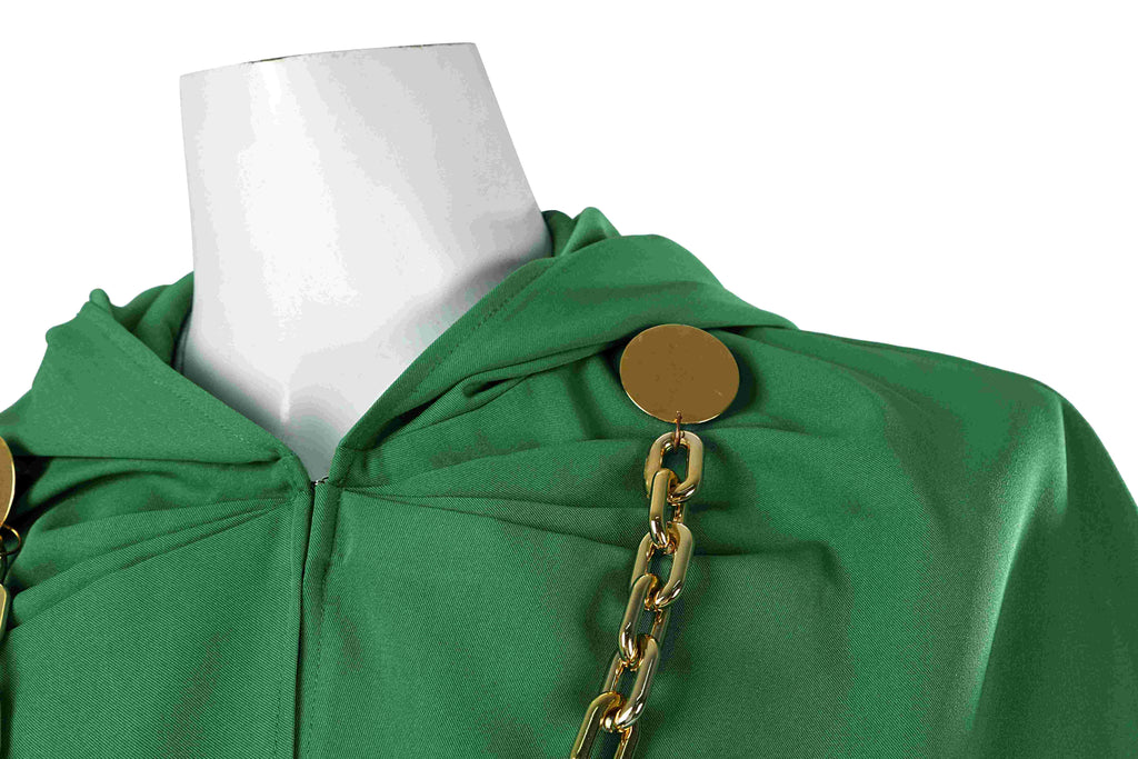 Victor von Doom Groen Outfit Cosplay Kostuum
