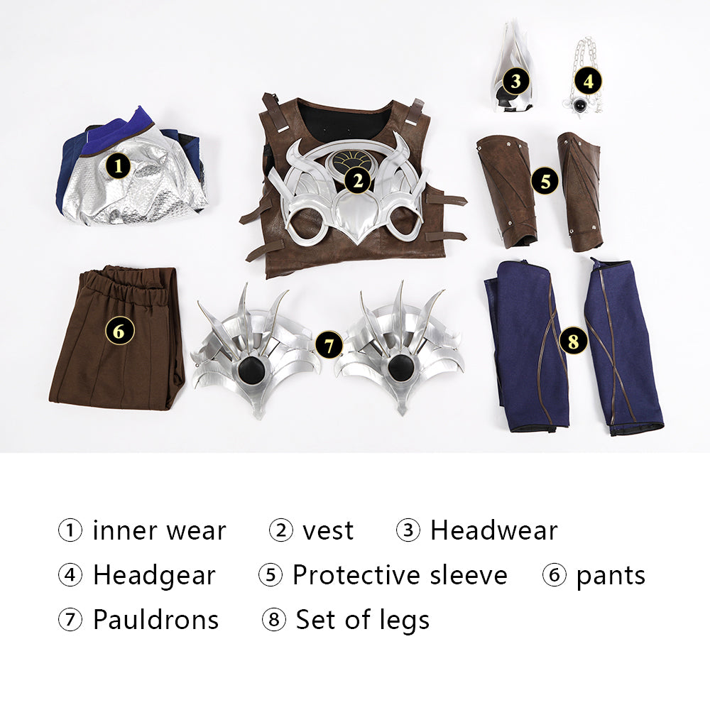 Shadowheart Outfit Cosplay Kostuum