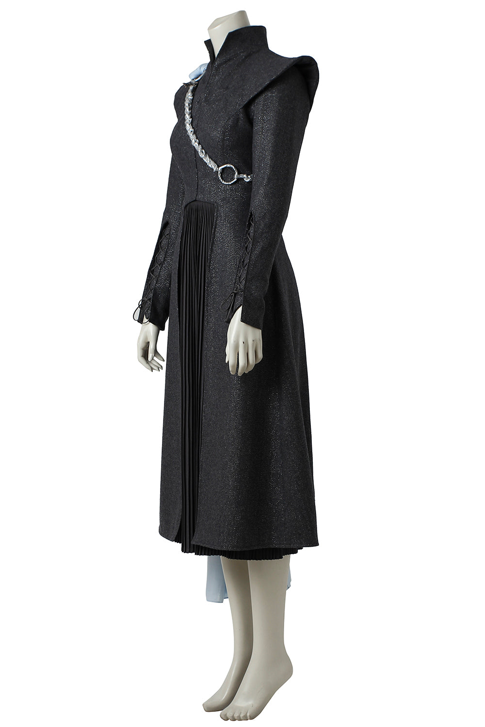 Daenerys Targaryen Zwart Outfit Cosplay Kostuum