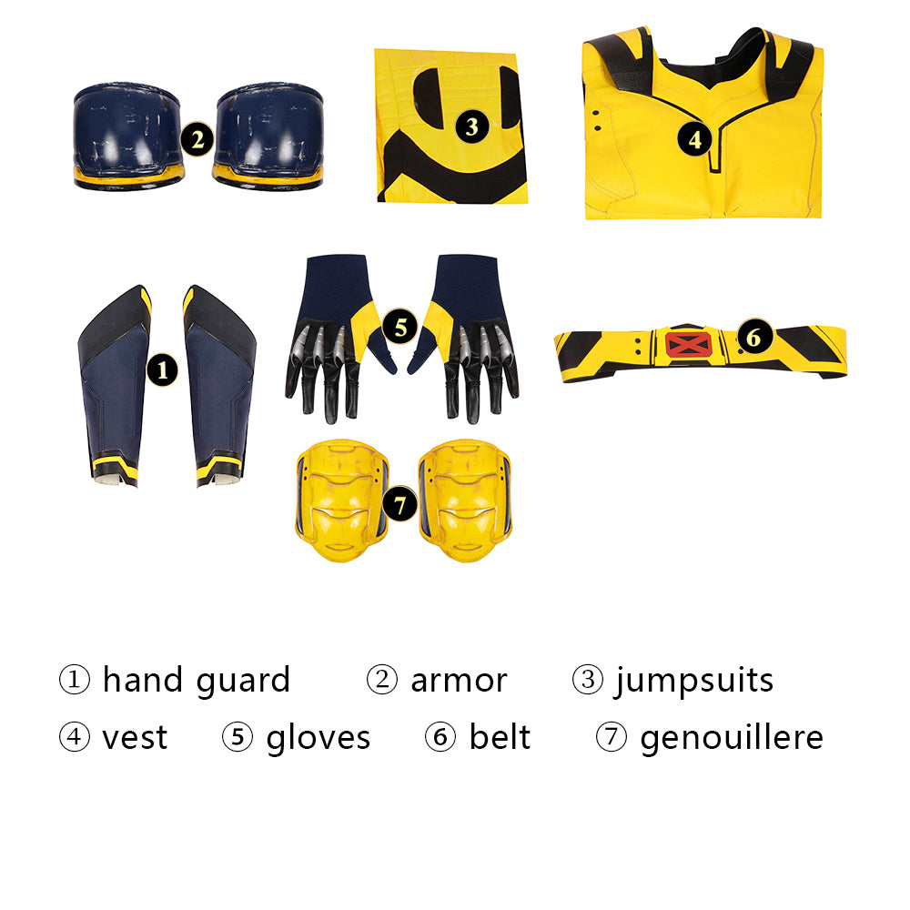 James Logan Howlett Outfit Cosplay Kostuum