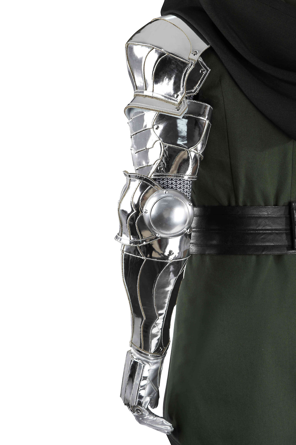 Victor Von Doom Zwart Outfit Cosplay Kostuum