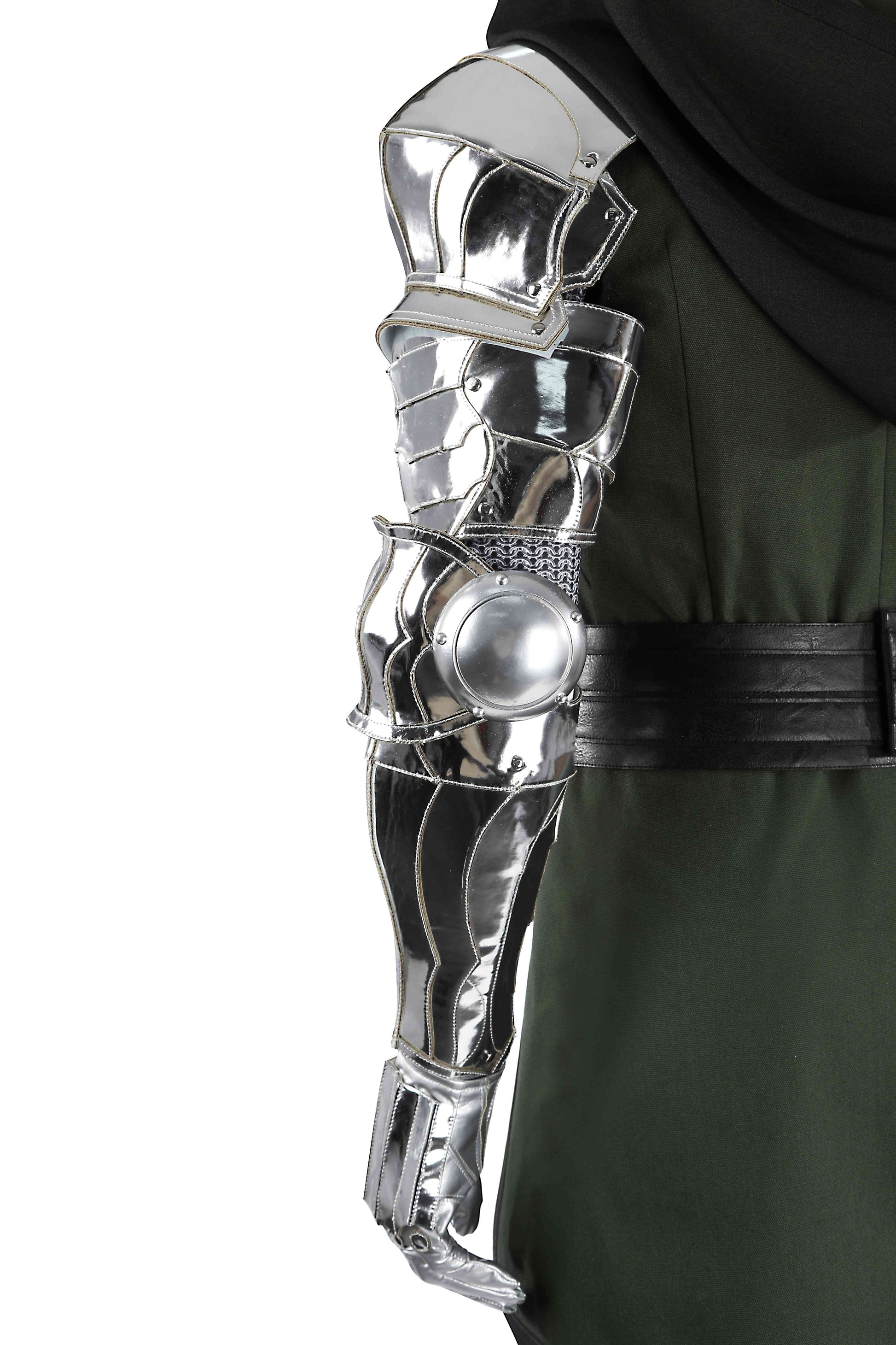 Victor Von Doom Zwart Outfit Cosplay Kostuum