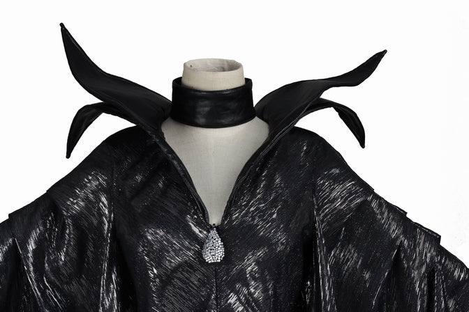 Kostuum van de Vrouwe des Kwaads Maleficent Jurk