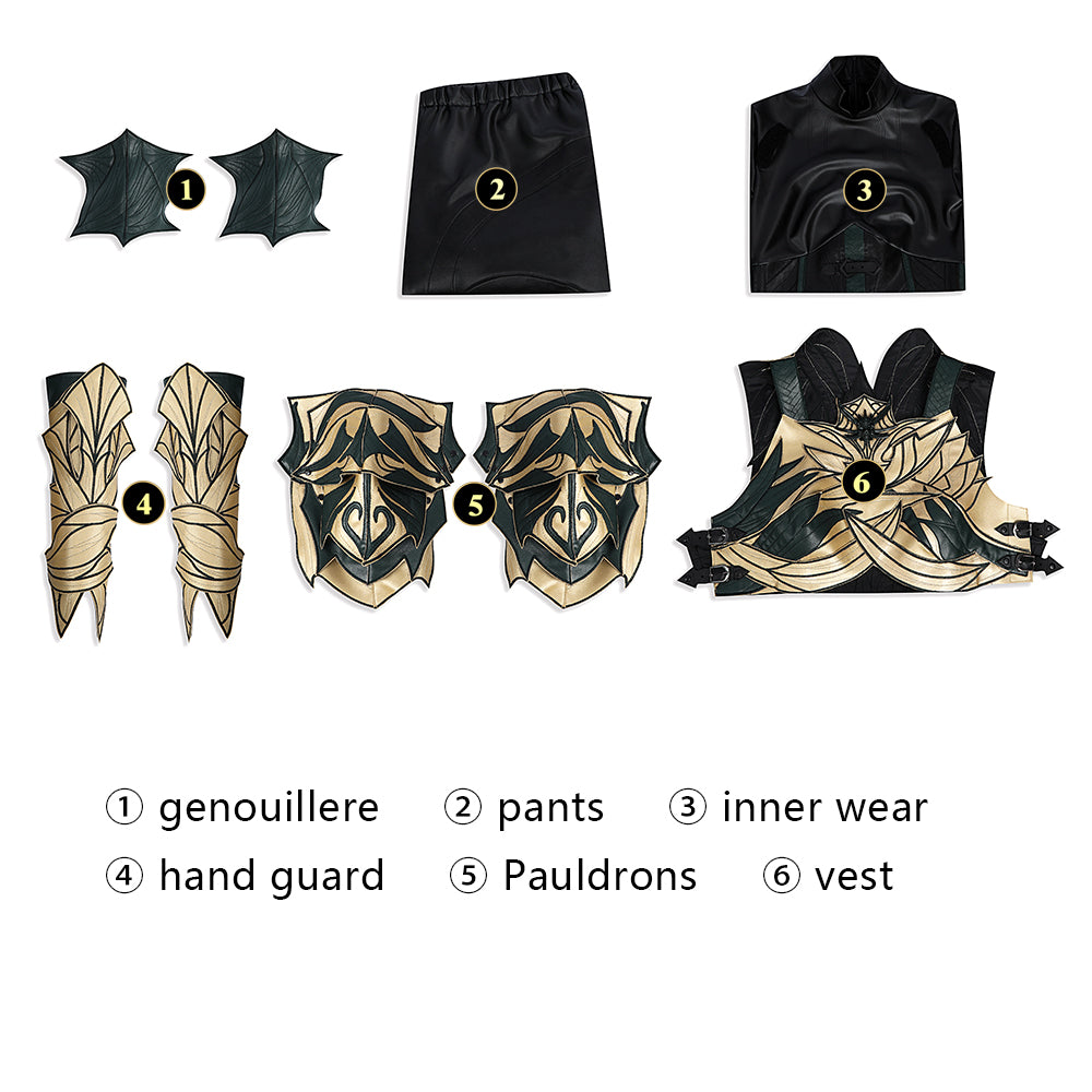Minthara Outfit Cosplay Kostuum