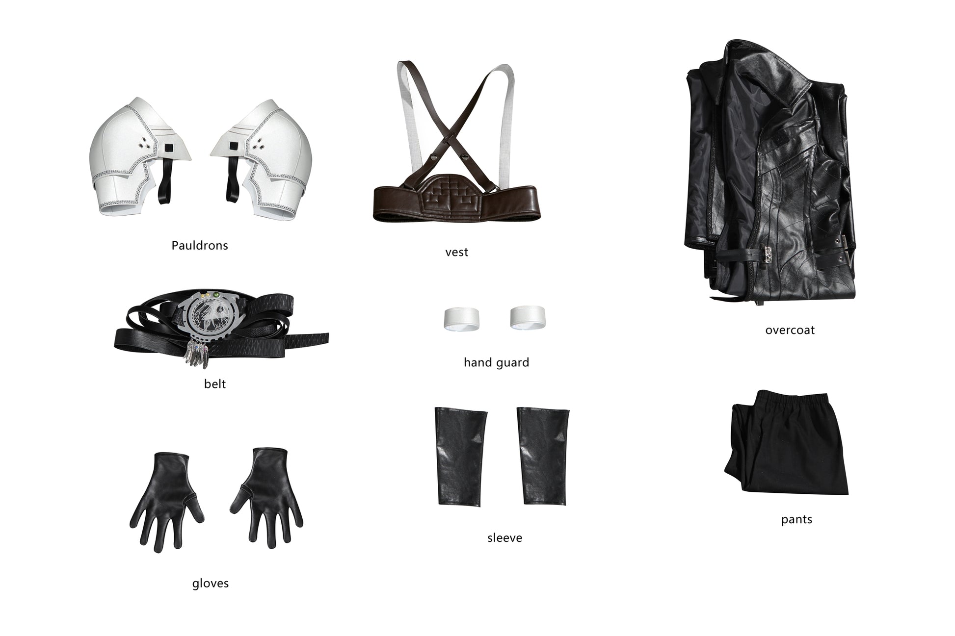Sephiroth Cosplay Kostuum