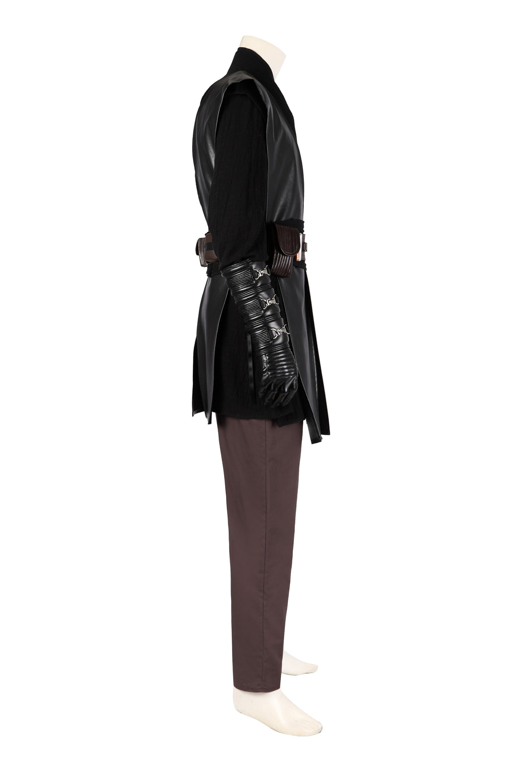 Anakin Skywalker Zwart Outfit Cosplay Kostuum