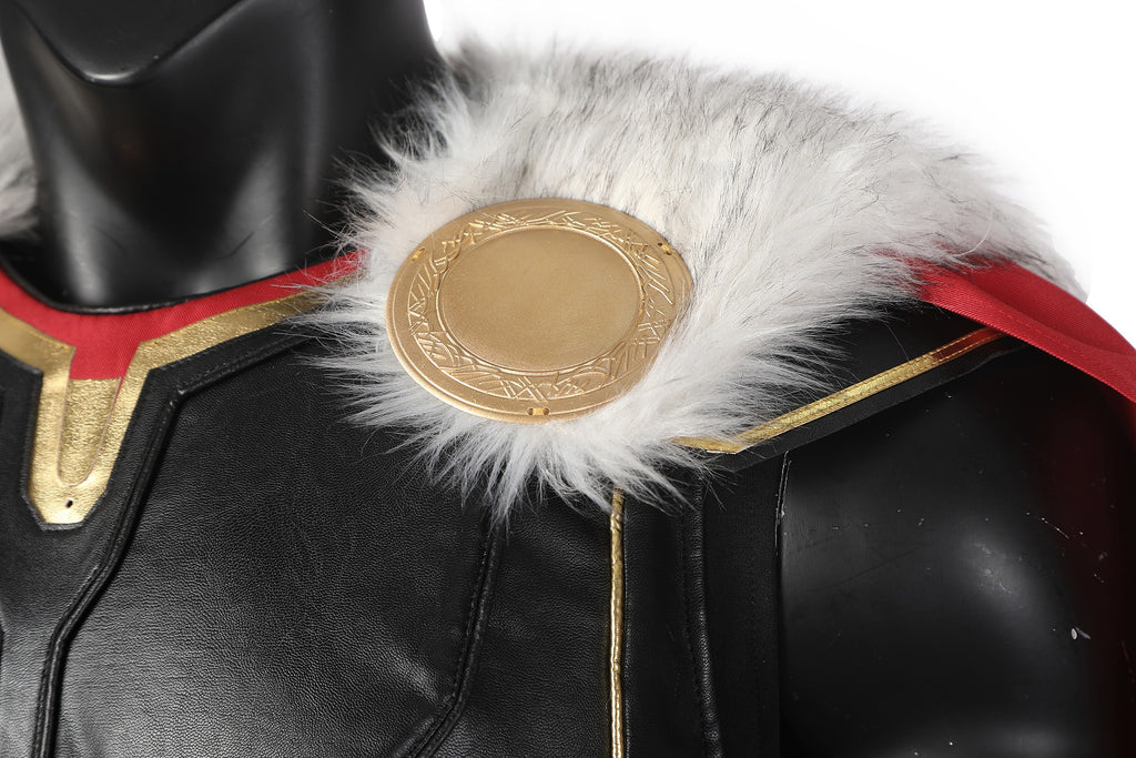 Thor Zwart Outfit Cosplay Kostuum