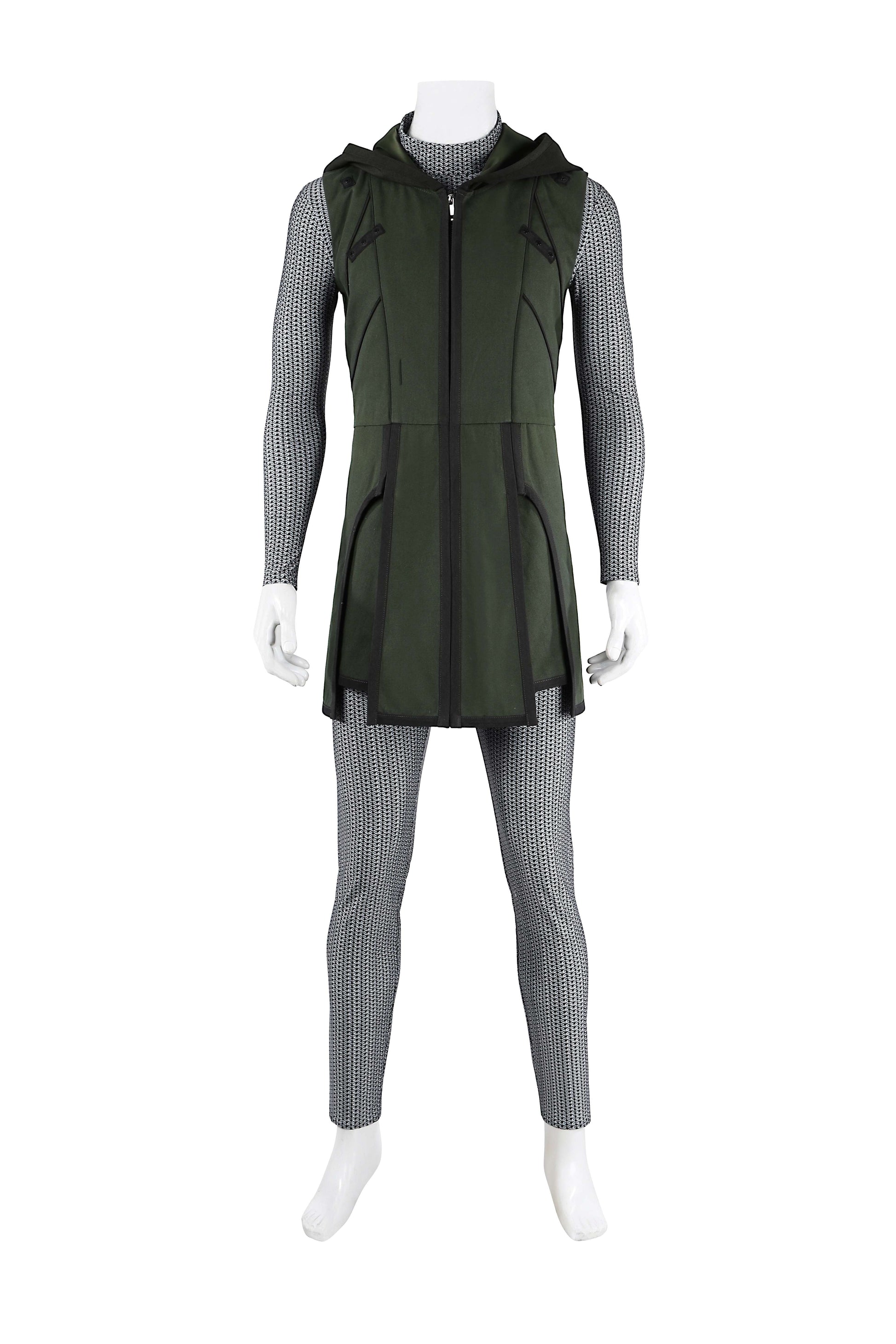 Victor Von Doom Zwart Outfit Cosplay Kostuum
