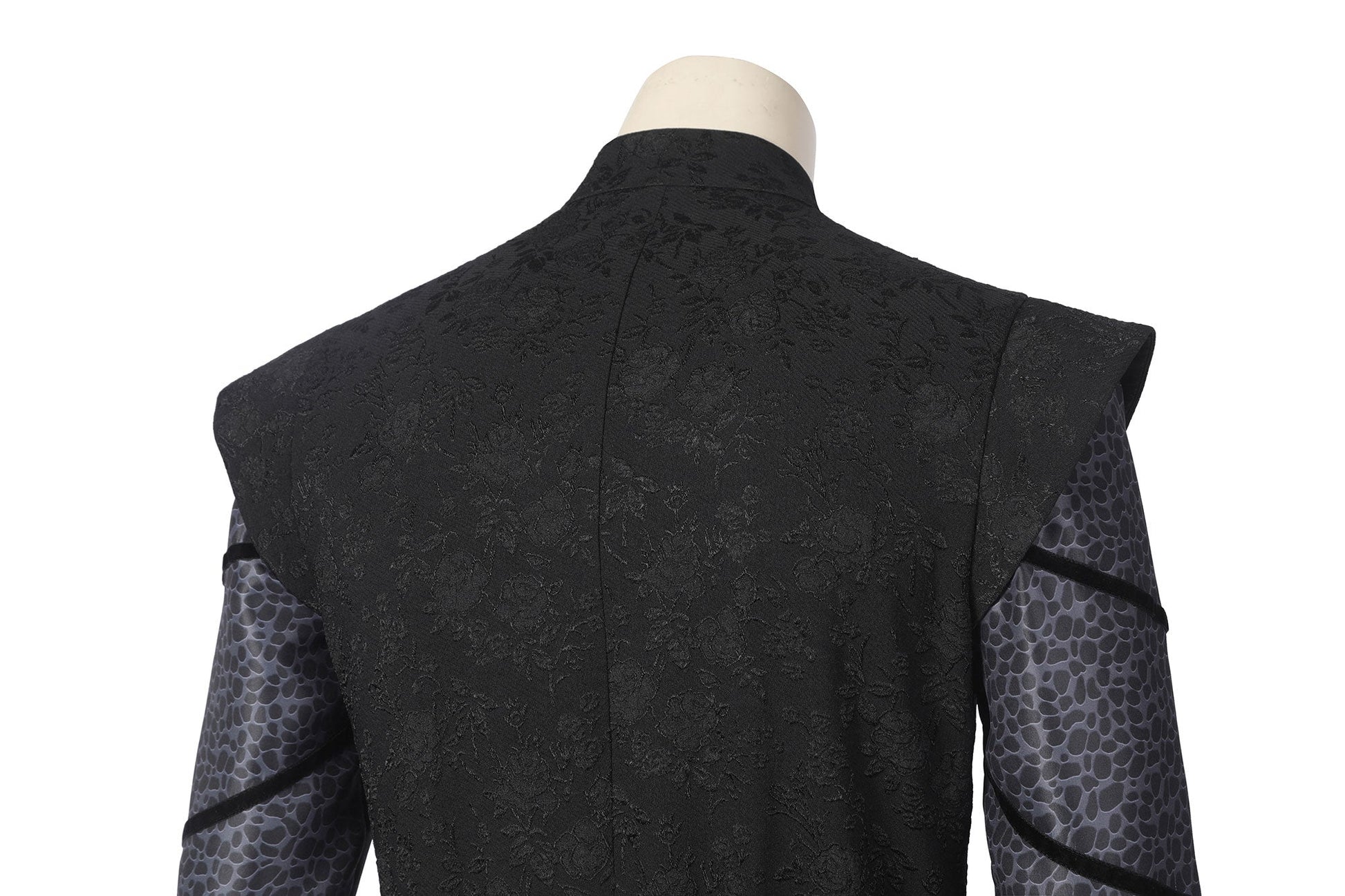 Daemon Targaryen Zwart Outfit Cosplay Kostuum