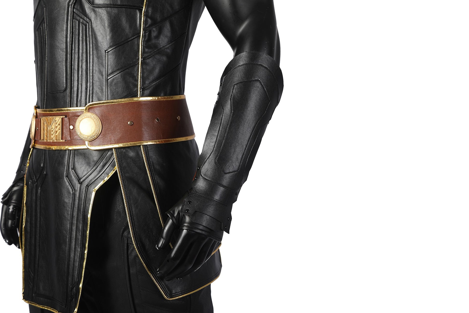 Thor Zwart Outfit Cosplay Kostuum