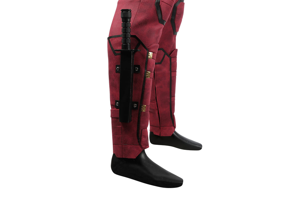 Wade Wilson Rood Outfit Cosplay Kostuum