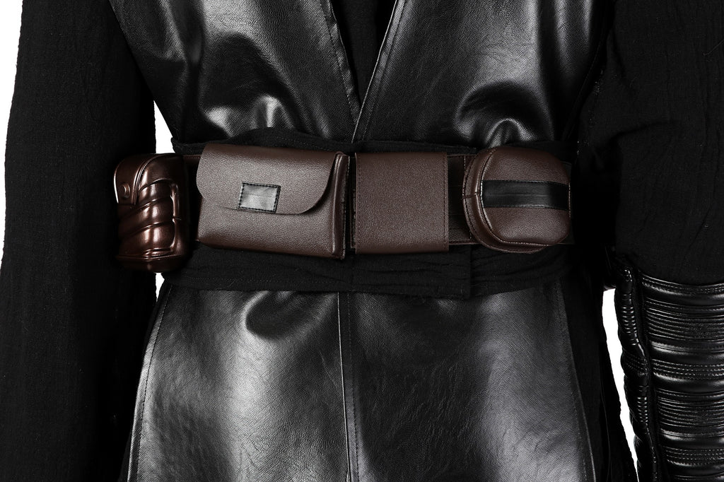 Anakin Skywalker Zwart Outfit Cosplay Kostuum