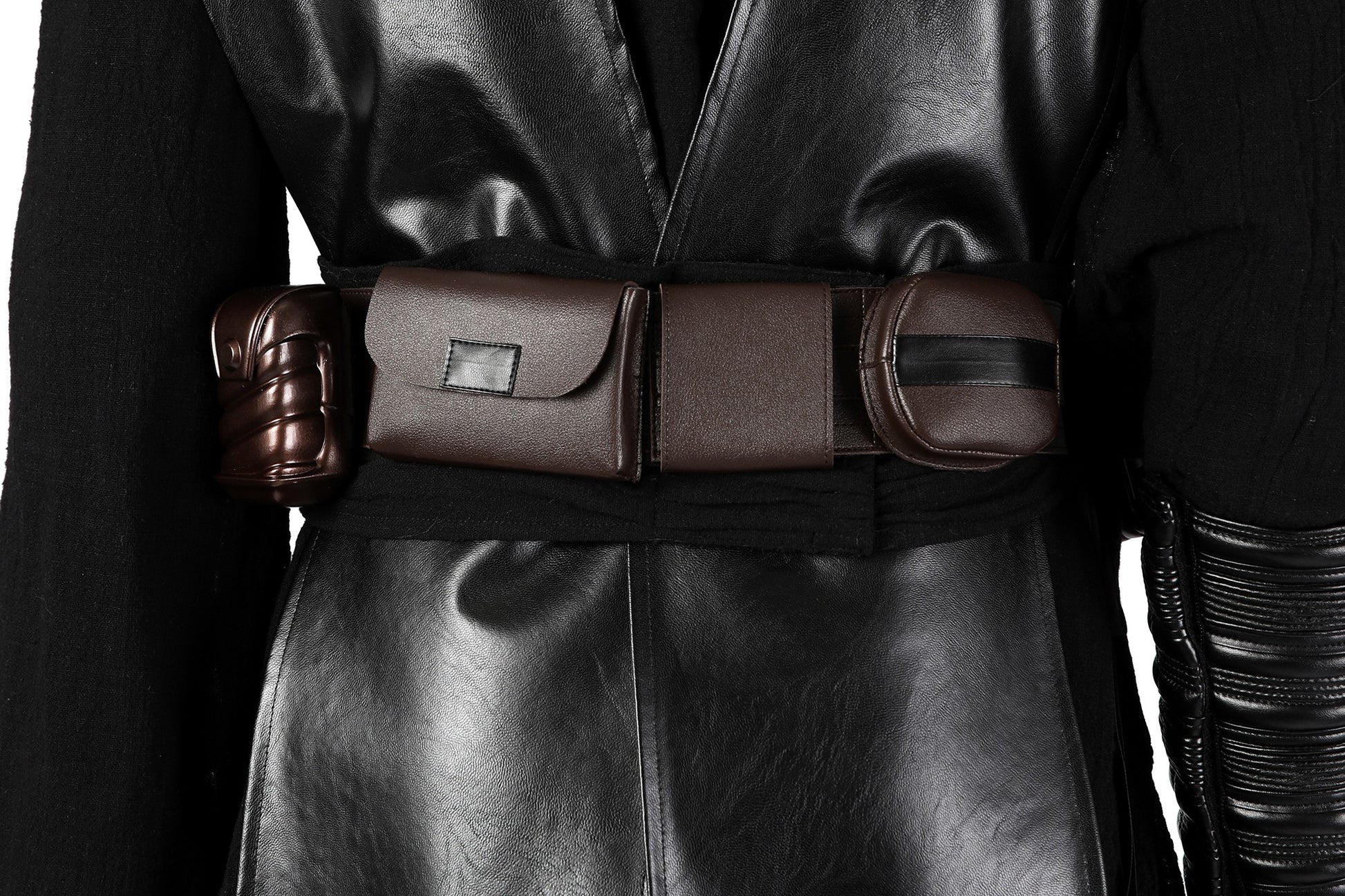 Anakin Skywalker Zwart Outfit Cosplay Kostuum