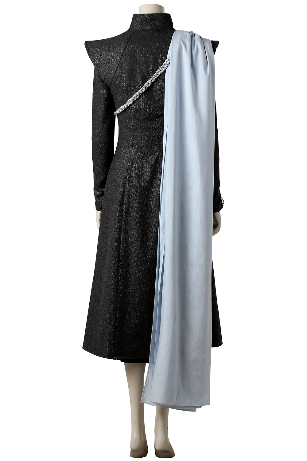 Daenerys Targaryen Zwart Outfit Cosplay Kostuum