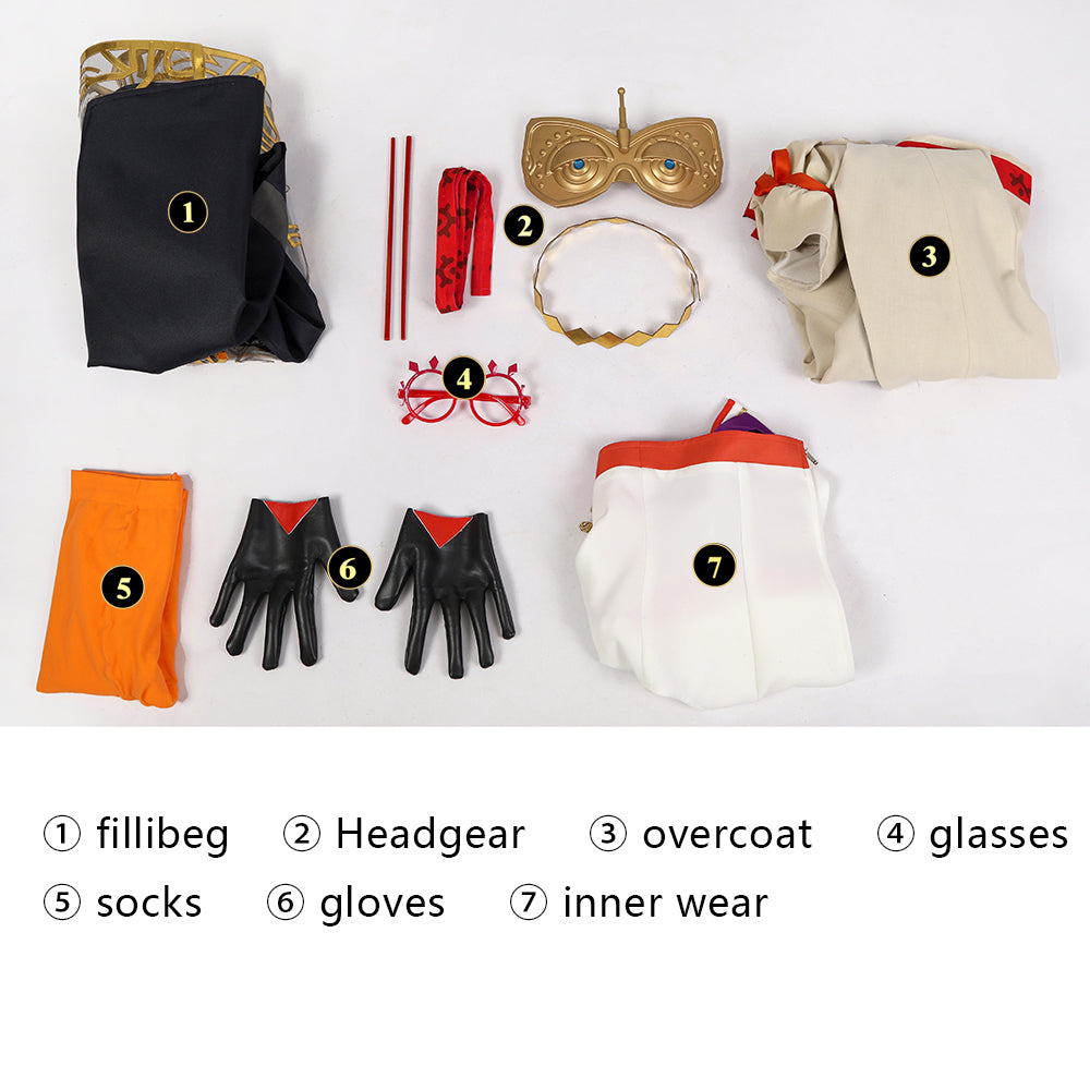 Purah Outfit Cosplay Kostuum