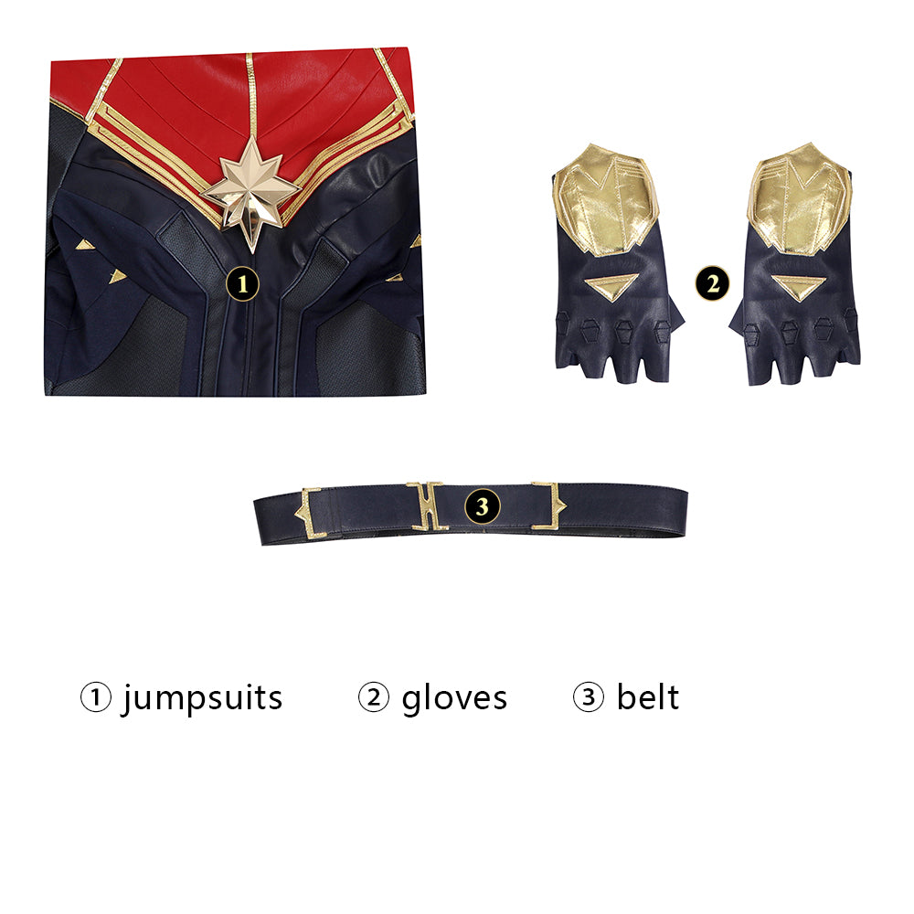 Carol Danvers Cosplay Kostuum
