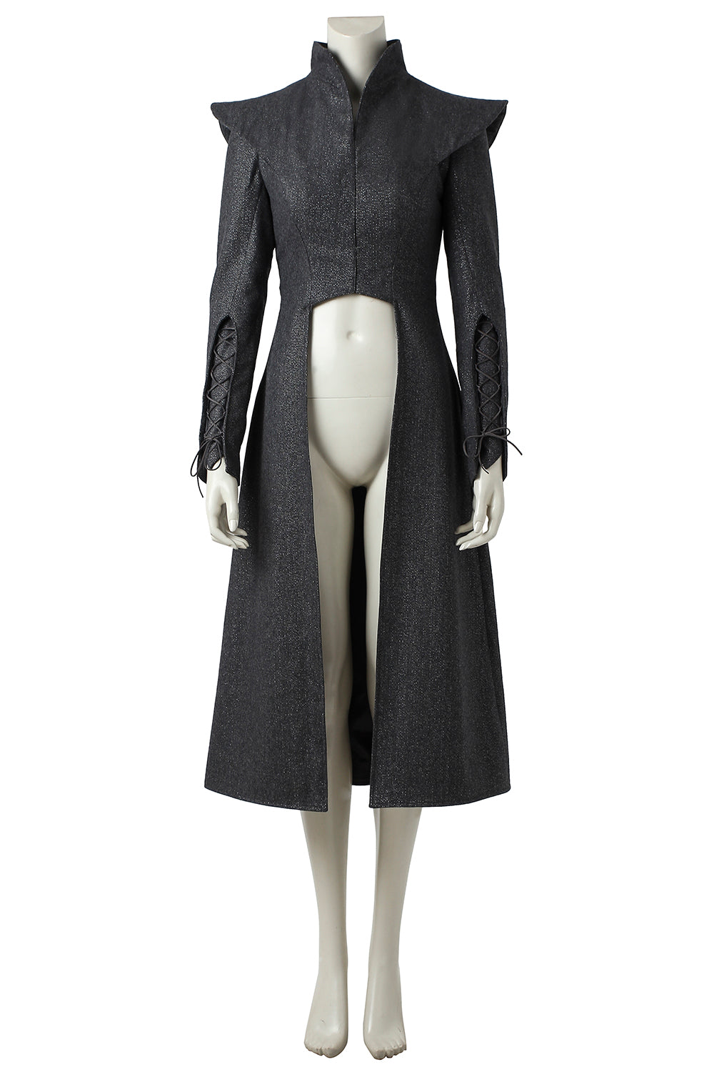 Daenerys Targaryen Zwart Outfit Cosplay Kostuum