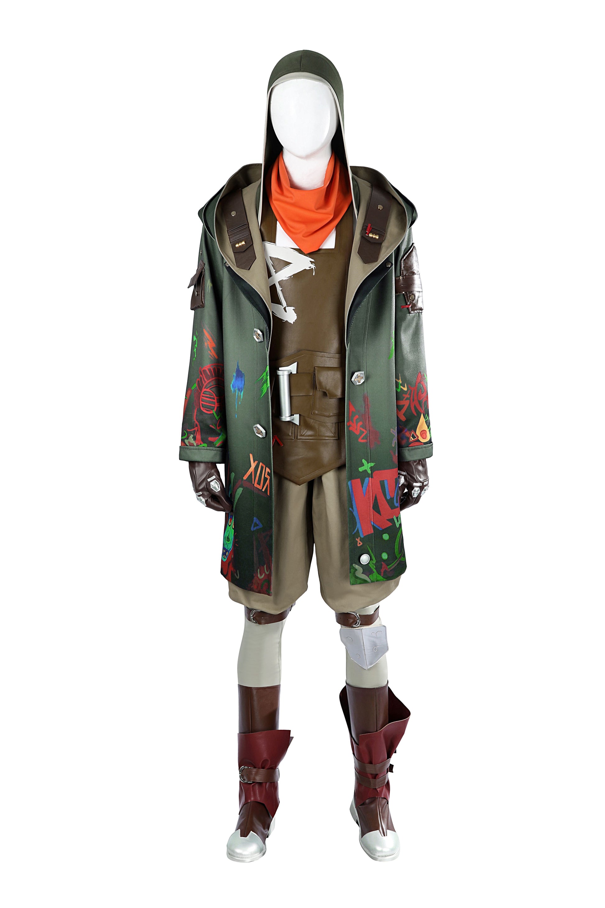 Ekko Outfit Cosplay Kostuum