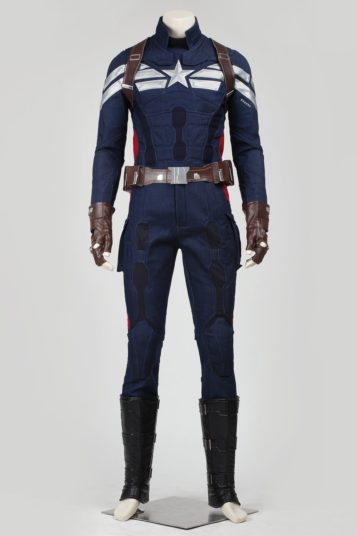 Captain America Steve Rogers Cosplay Kostuum