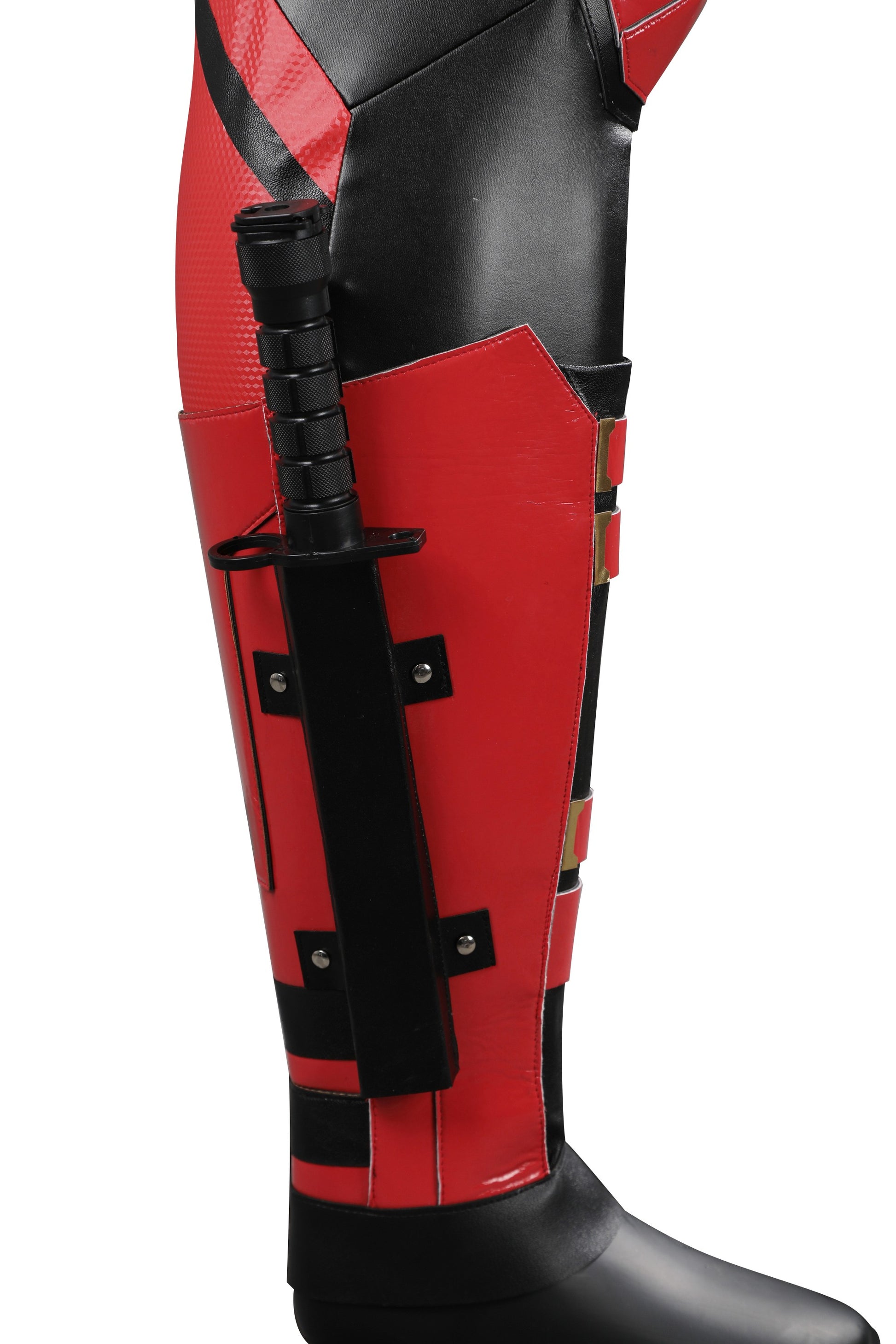 Wade Wilson Rood Outfit Cosplay Kostuum