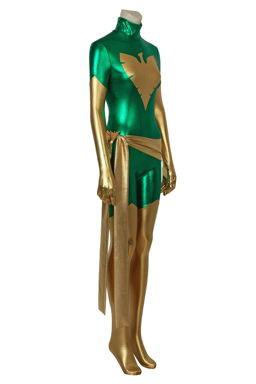 Jean Grey Groene Overall Cosplay Kostuum