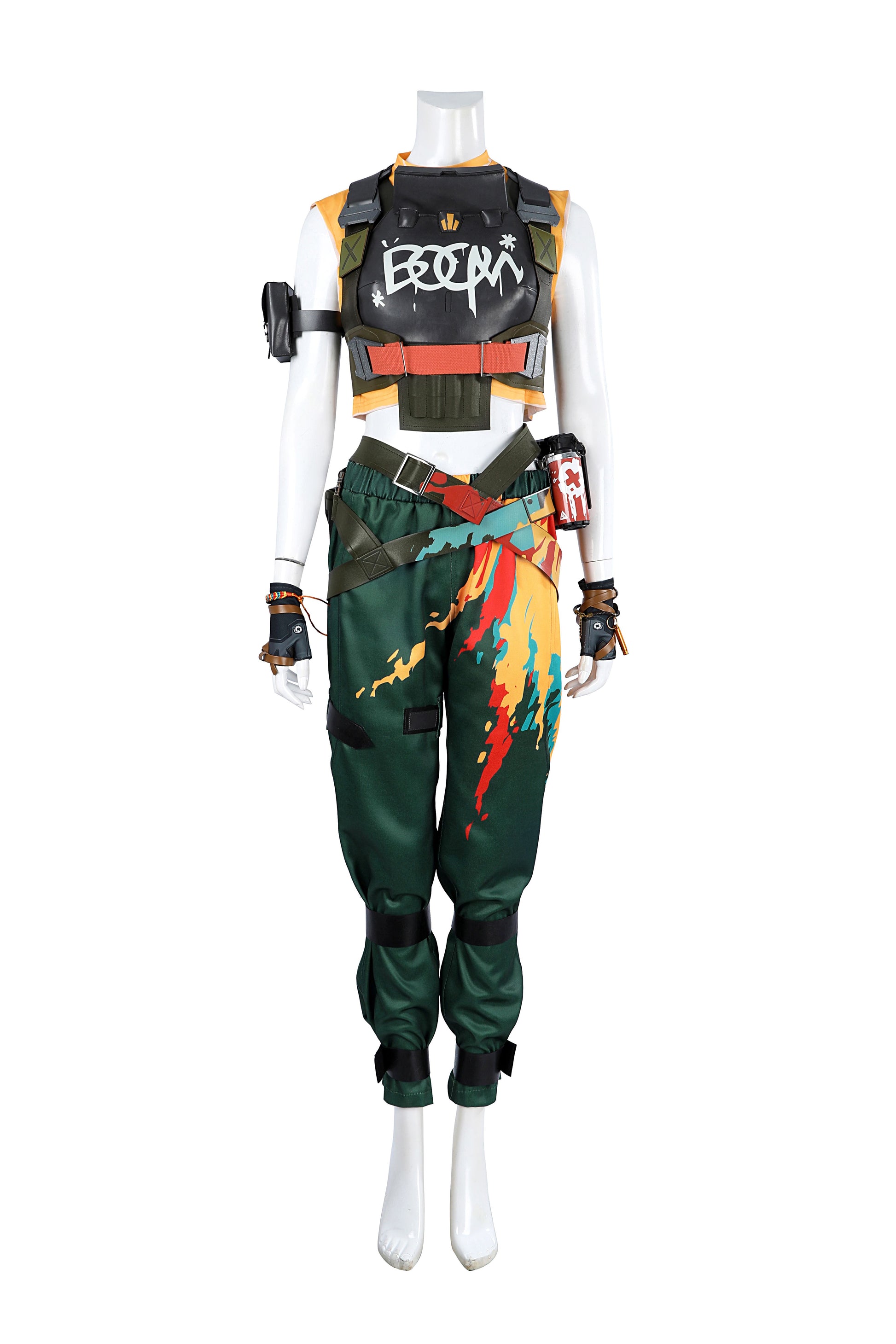 Raze Outfit Cosplay Kostuum