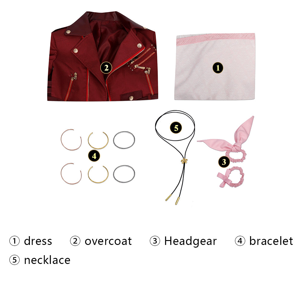 Aerith Gainsborough Cosplay Kostuum
